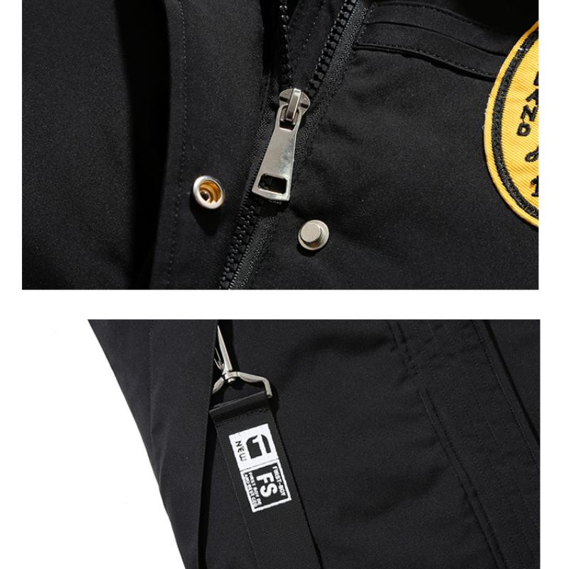 Children's Down Jacket Mid-length Style Thickened White Duck Down Jacket