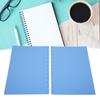 10 Pcs Discbound Notebook Cover Thickened Frosted Texture Blue Mushroom Hole Diary Cover for  Dia
