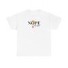 Nope Not Again, Vote Biden Harris 2024, Dump Trump Unisex Heavy Cotton T-Shirt