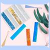 Bookmark Resin Molds with Tassel Kit Cat Paw Heart Shape Bookmark Silicone Molds for Handmade Bookmark Making Home Decor