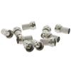 10Pcs 75-5 F Connector Screw On Type For Rg6 Satellite Tv Antenna Coax Cable