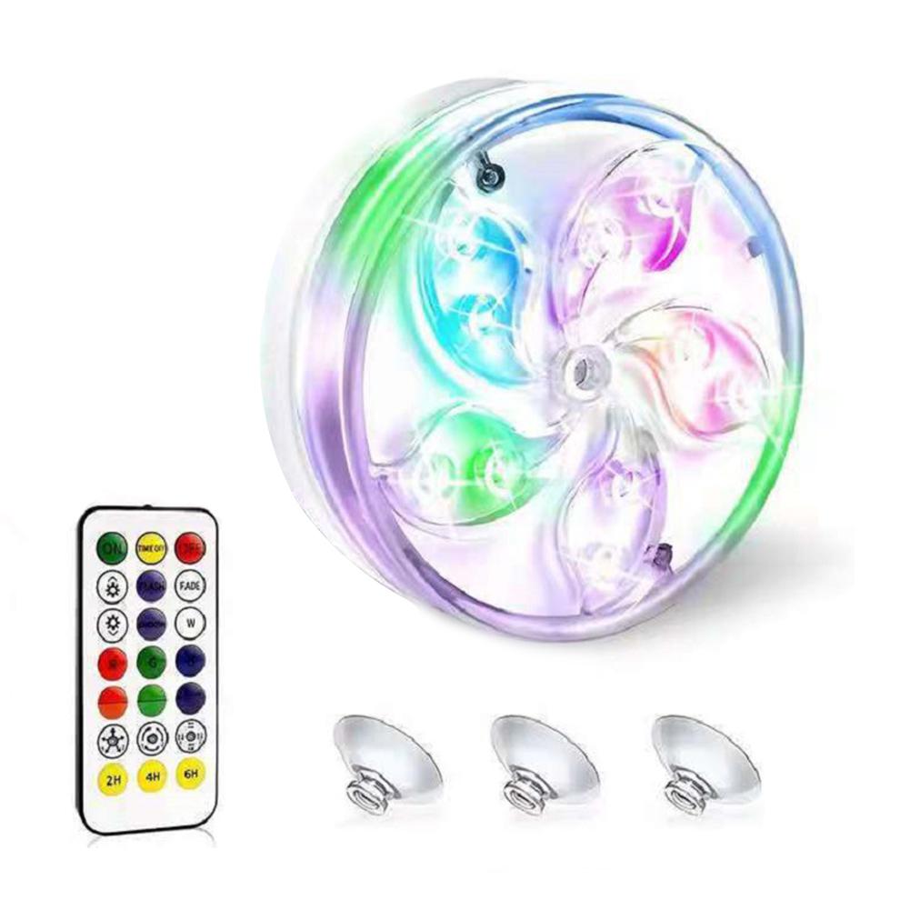 

Светодиодный светильник для дайвинга в бассейне RGB 5050 с дистанционным управлением и большой ручкой Bauhinia 11 лампочек для аквариума с рыбками
