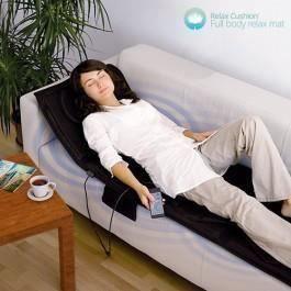 Tapis de massage à vibration - CELLUSTOP - Relax Cushion - Noir - Matelassé - Tous âges