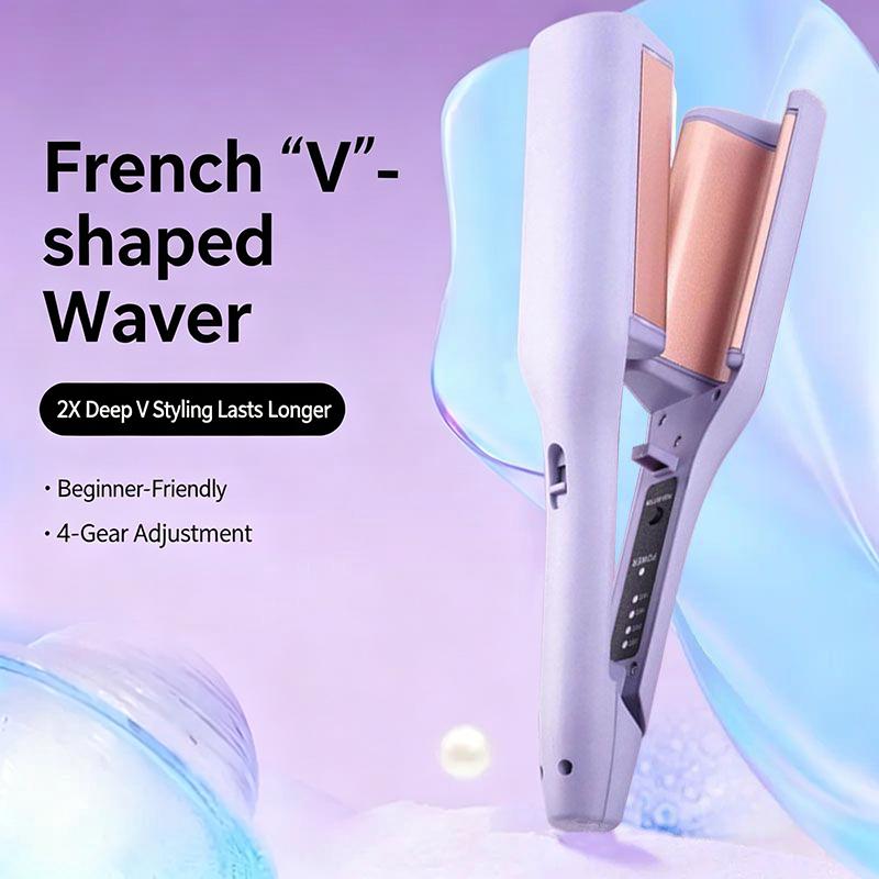 32mm French Large Egg Curl Hair Curler Fast Heating User Friendly Styling Tool for Novice Home Use