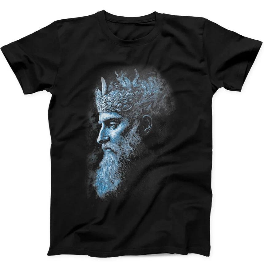 

Poseidon Greek God Best Seller Funny Gift Tee Black T Shirt 303 S