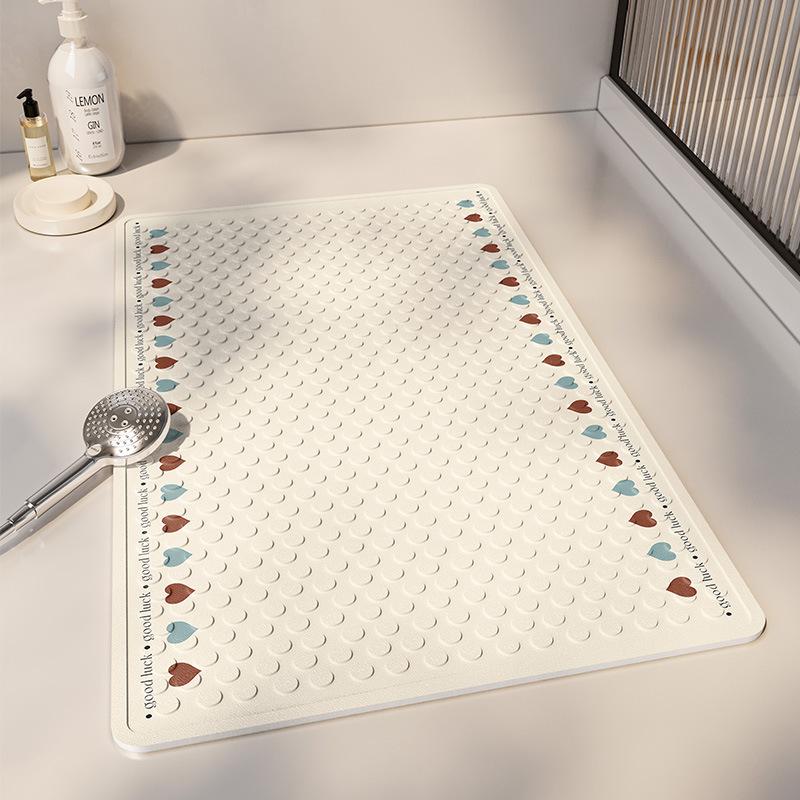 

Коврик для душа противоскользящий туалетный детский противопадения пожилой купание массаж присоска подкладка для ног водонепроницаемый коврик для пола в ванной комнате 40*70cm