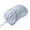 Sanwa Supply Wired 3 Blue Sky Mouse, Quiet, Buttons, LED, Compact, "IO Plus" Series, Blue, MA-IPYBS301BL