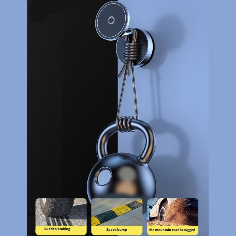 Foldable Car Phone Bracket Magnetic Stand 360 Degree Rotation Adjustable with Double Suction Technology for Easy Viewing