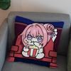 Cute DORO Pillow Case For Car Sofa Decorative Home Doublesided Print Plush Square Throw Pillow Cushion Cover
