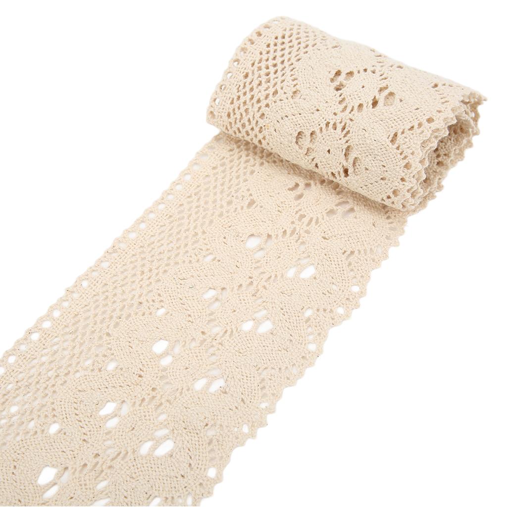 Lace Ribbon Cotton Thread 10 Yards Exquisite Decorative Accessories for Clothing Decoration DIY