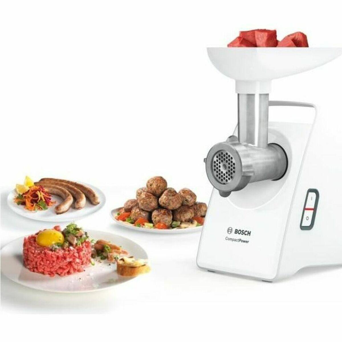 

Мясорубка BOSCH MFW3520W 500 Вт TU прозрачный