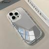 Custodia Lussuosa a Specchio per Trucco per iPhone 15 14 13 16 Pro Max 11 12 X Xr Xs 8 7 Plus in Morbido Silicone Ultra Sottile Antiurto