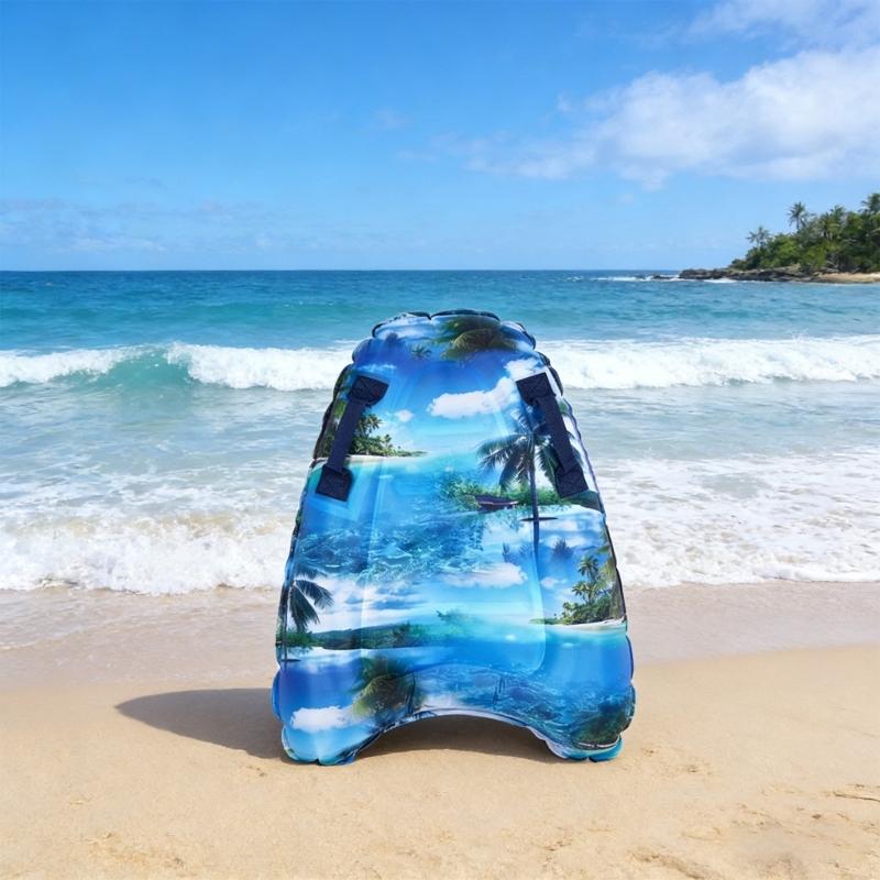 Light Weight PVC Air Pumps Surfing Board Surfboard With Strong Load Capacity Perfect For Sea Ridings And Water Activity