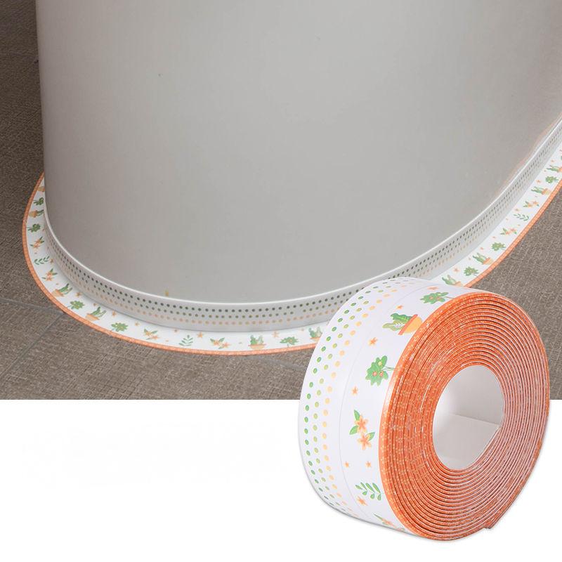 Kitchen PVC Waterproof Wall Paste Beauty Seam Paste Mildew Proof Tape Bathroom Sink Seamless Paste Tape