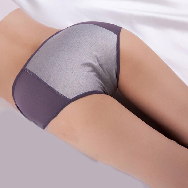 Washable Leakproof Ladies Underwear Full Coverage Panties Briefs for Comfort and Breathability During Menstrual Periods