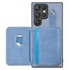 For Samsung Galaxy S25 Ultra Case Card Slots Kickstand Phone Back Cover with Card Tool