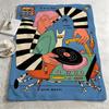 artist DDarren Shaddickk Throw Warm Soft Flannel Blanket Multiuse for Sofa Bed Camping Travel Nap