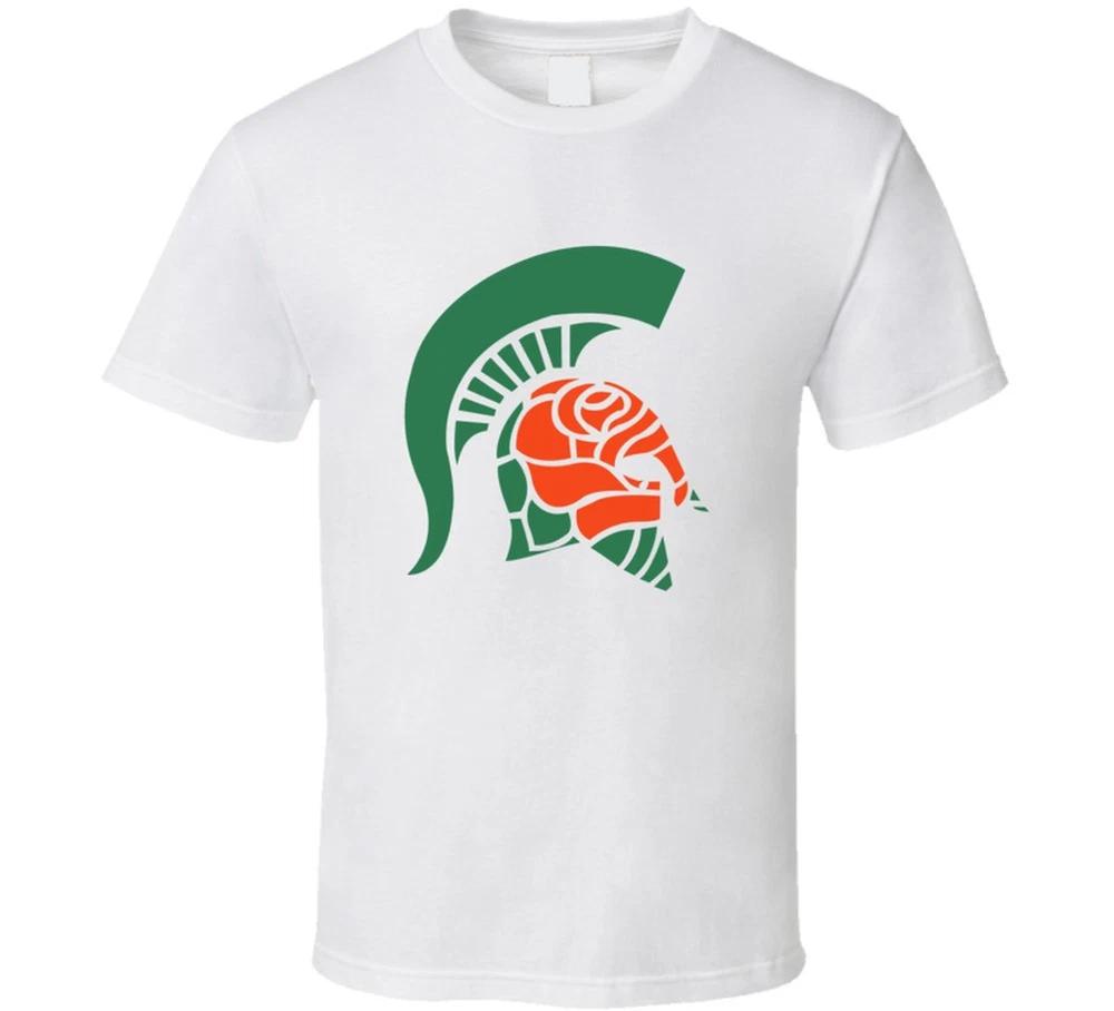 Michigan State Rose Bowl 2014 Mash Up T Shirt S