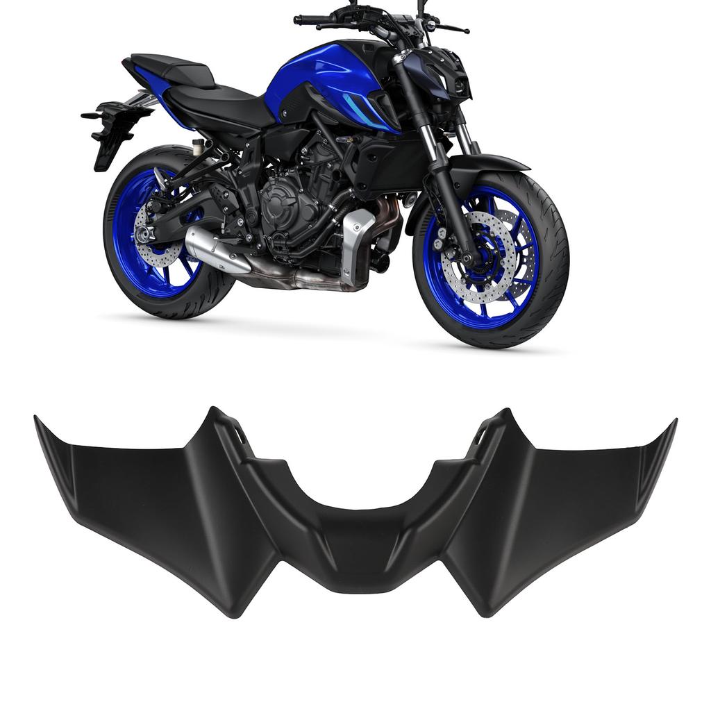 Motorcycle Front Mudguard Beak Cowl Extender Wheel Mudguard Extension Cover oiler for MT‑07 2021 to 2023