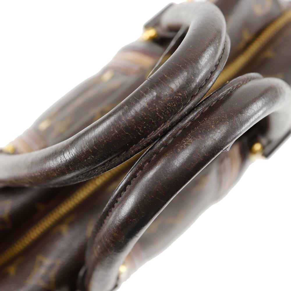 Louis Vuitton Porto Document Vertical Handbag M95529 Monogram Bekia Brown Monogram Canvas Mens Used