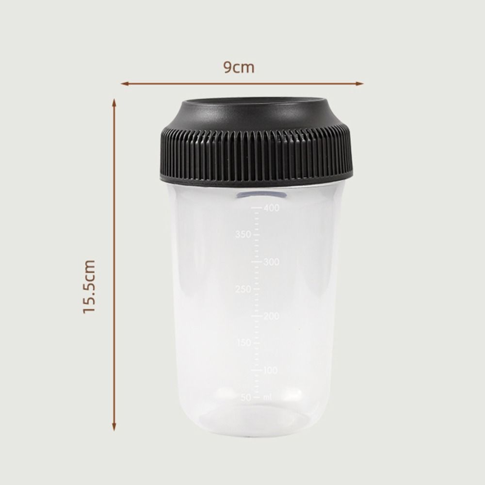 Plastic Tumbler 560ML Coffee Mixing Bottle Multi-functional Shaker Bottle  Smoothies