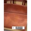 Cross-border first-layer cowhide canvas Shaffy thread oblique needle craft pair bag king platinum 30/35 genuine leather handbag