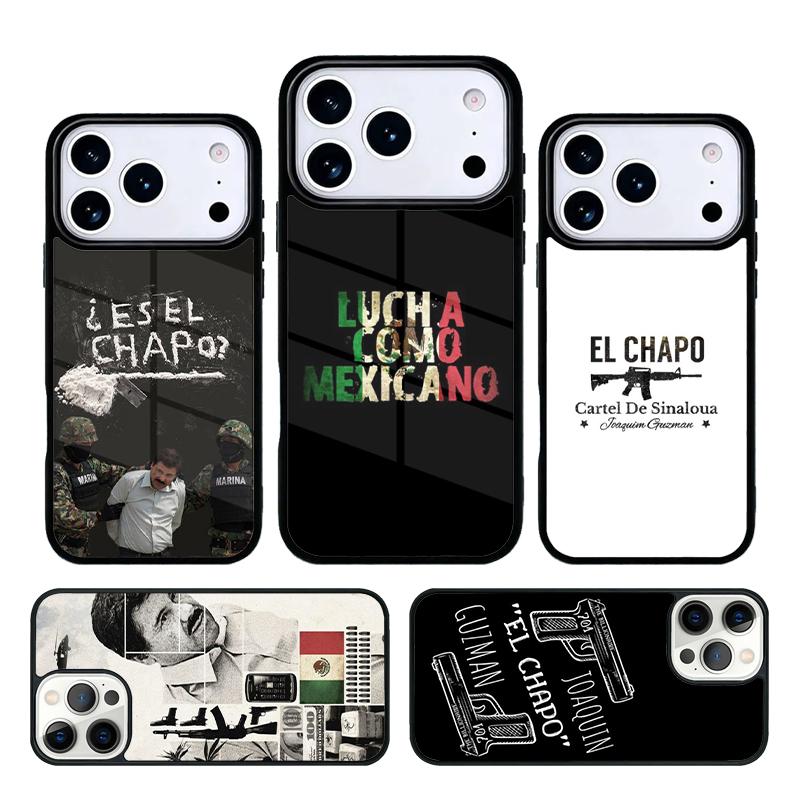 El Chapo phone case cover Compatible with for IPhone 17air 16e 15 14 13 12 11Pro Max 17 Air