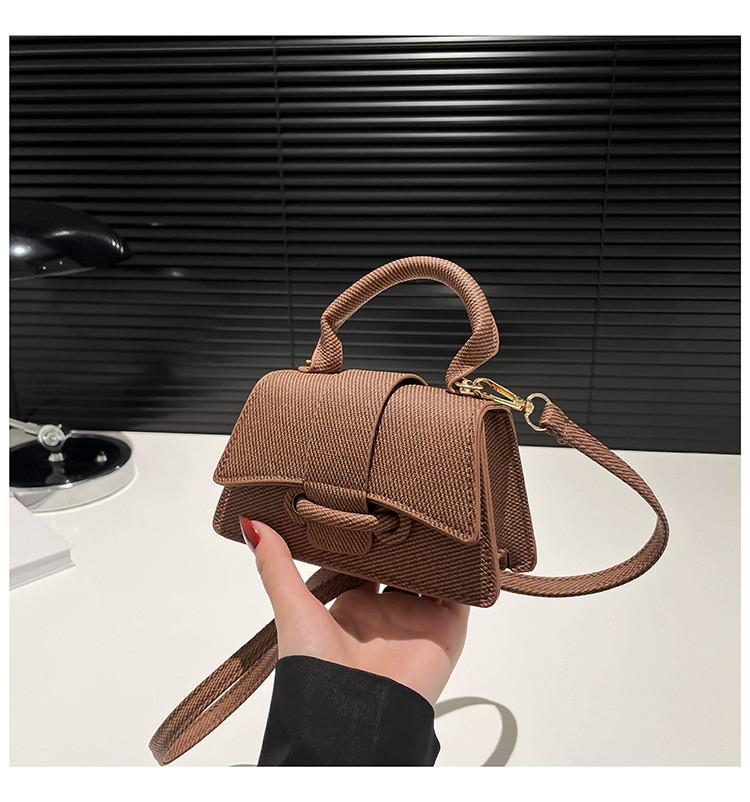 Pu Small Square Bag For Women With Single Shoulder Strap For Daily Wear