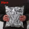 10/20/30/50Pcs Aluminum Foil Film Food Cover Food Grade Disposable Food Covers Saran Wrap Fruit Vegetable Fresh-Keeping Lids