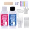 Taba Squishy Kit Liquid Silicone Gel Super Soft Squishy Kit 1:1 AB Ratio Resin Silicone for Molding Hamsters Cat Paws DIY