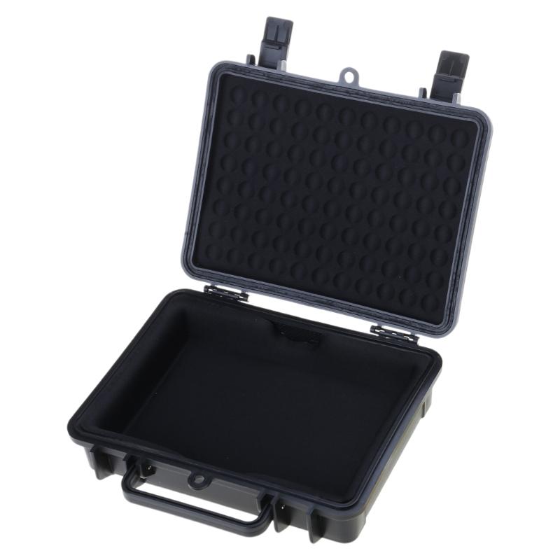 

Portable 3.5inch HDD SSD Carrying Case Shockproof and Water Resistant Bag with Secure Two Latches System 1