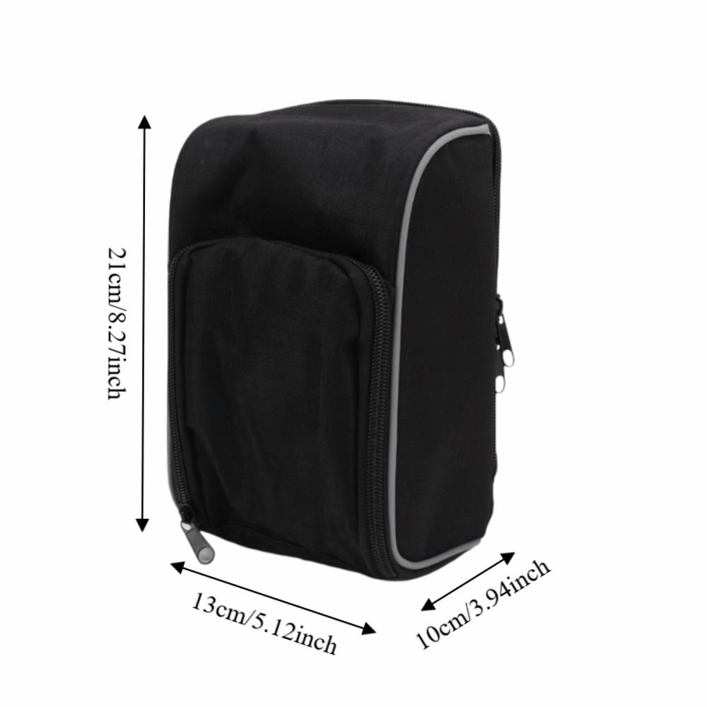 

Large Capacity Bicycle Handlebar Bag Oxford Cloth Bike Front Head Bag Cycling Commuters S