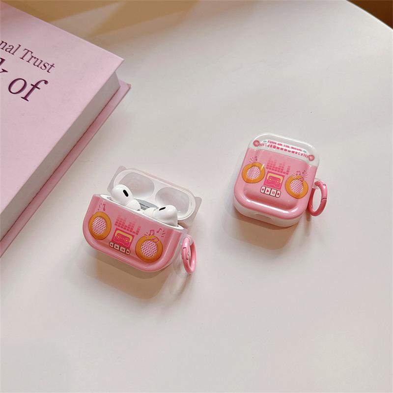 Camera Radio for AirPods Pro2 Apple Bluetooth Wireless 2 3rd Generation Earphone Cover Cute Creative Girl 1