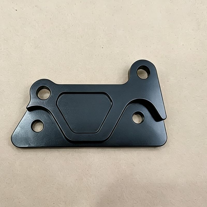 Front Brake Adapter Bracket for 300 mm Floating Disc, Aluminum Caliper Mount With Machined Hole Layout for XMAX300 Motorcycle Replacement Work