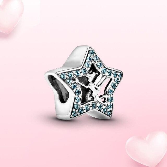 

Подлинный 925 пробы серебряный шарм Тинкер Белл кулон сказочный замок подходит оригинальное ожерелье панцзя женские модные ювелирные изделия подарок