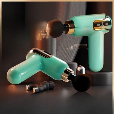 LCD Intelligent Frequency Control Fascia Gun Mini Portable Usb Whole Body Massager Electric Neck Membrane Instrument