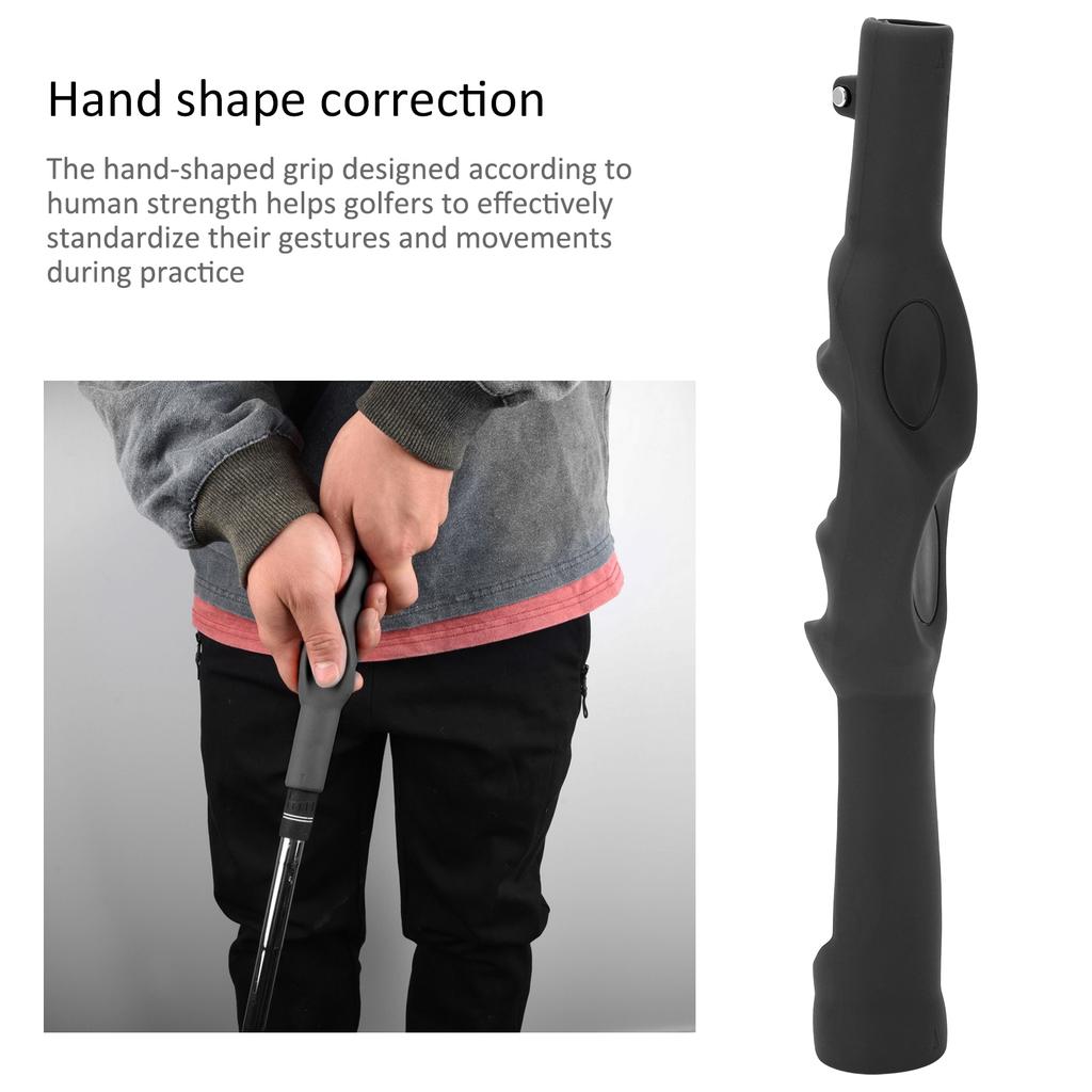 Swing Training Grip Standard Teaching Aid RightHanded LeftHanded Practice   Part(Red )