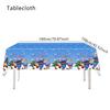 Party Stitch Tablecloth With Waterresistant Material For Kids Birthday Decor