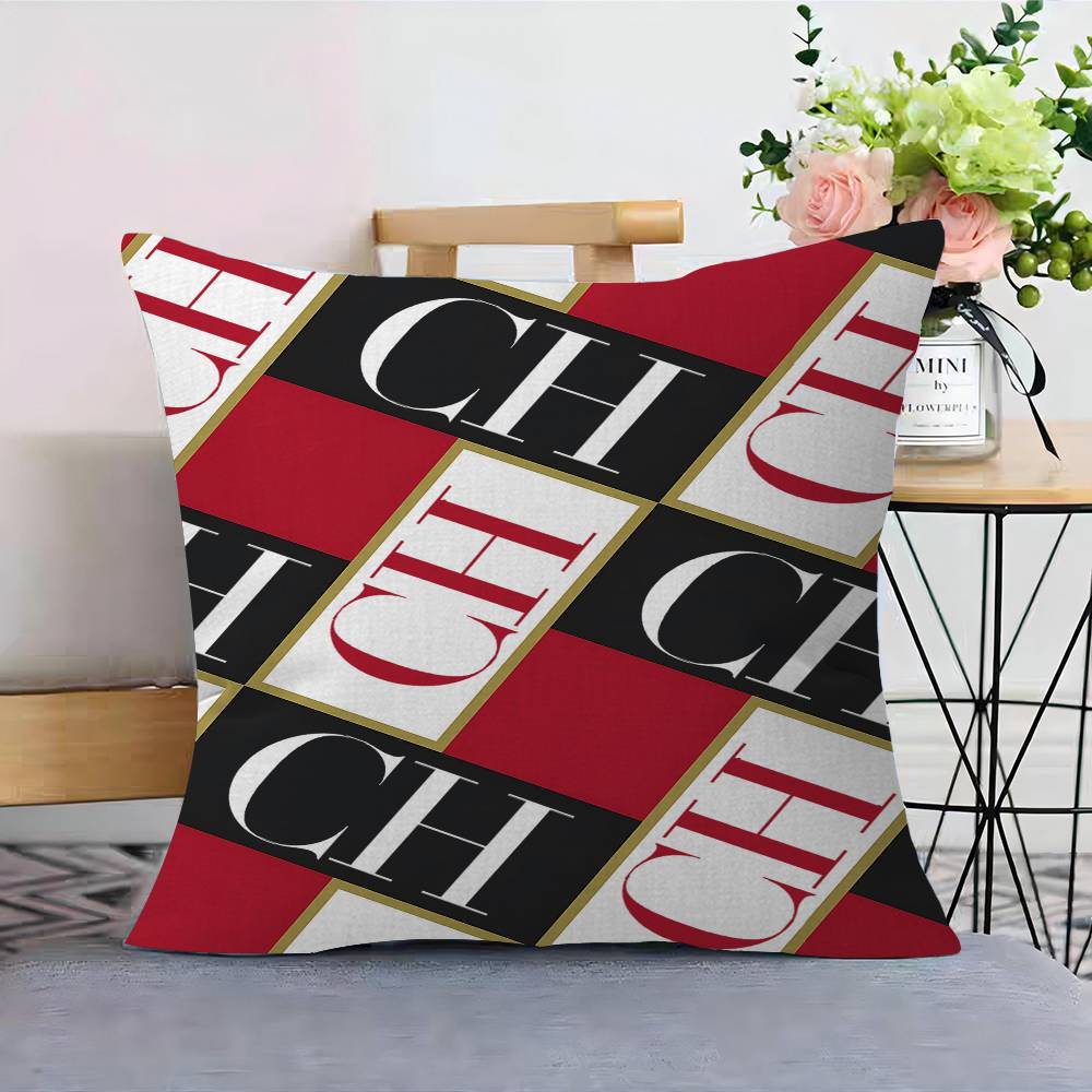 C-CarolinaS Fashion H-HerreraS Pillow Gift Home Office Decoration Pillow Bedroom Sofa Car Cushion CoverPillow Case