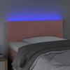 VidaXL LED Headboard Bedroom Furniture Single Bed Accessory Headboard Bed Frame Interior Pink 80x5x78/88 3121787