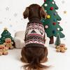 Christmas Reindeer Jacquard Knit Dog Sweater Teddy Bear Poodle Panda Cat Winter Thick Warm Pet Clothing