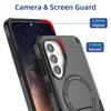Shockproof Magnetic Stand Case for Samsung Galaxy A57 5G A17 A37 A56 A36 A26 A16 A15 A35 A55 A14 A54 Hard Cover for Samsung A57