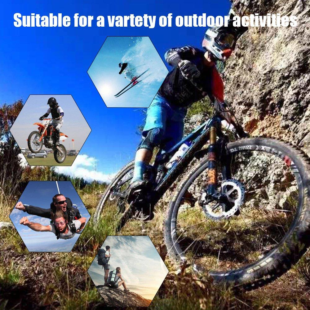 HONCENMAX Vintage Goggles, Anti-Fog UV Protection, Motorcycle Goggles, PC Lens, Multi-Purpose Use, Protective Glasses,