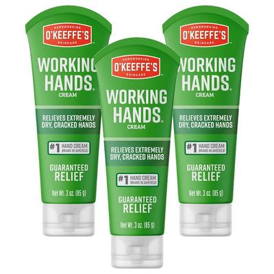 O'Keeffe's Working Hands Handcreme 85g Tube 3 Stück