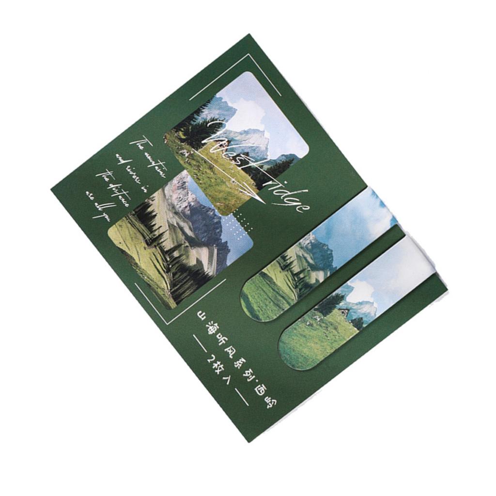Literary Pattern Page Marker Magnetic Bookmarks Chinoiserie Book Markers Reading Supplies Magnetic Page Clips