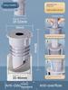 Anti-Odor Sealing Plug for Floor Drain, Bathroom Sewer Anti-Odor Device, Sink Drain Pipe Blocker