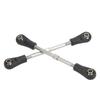 2Pcs RC Rear Upper Tie Rod Practical RC Steering Pull Rod for ZD Racing 10421 1 10 RC Desert Off Road Vehicle
