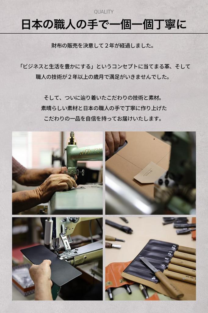 Evoon Vellda Mini Italian Leather Bifold Wallet, Made In Japan with Genuine Leather (Brown)