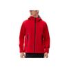Anta Training Series Solid Color Zipper Hooded Casual Waterproof Wear-Resistant Jacket Men Jacket Classic-Red 152517625-1
