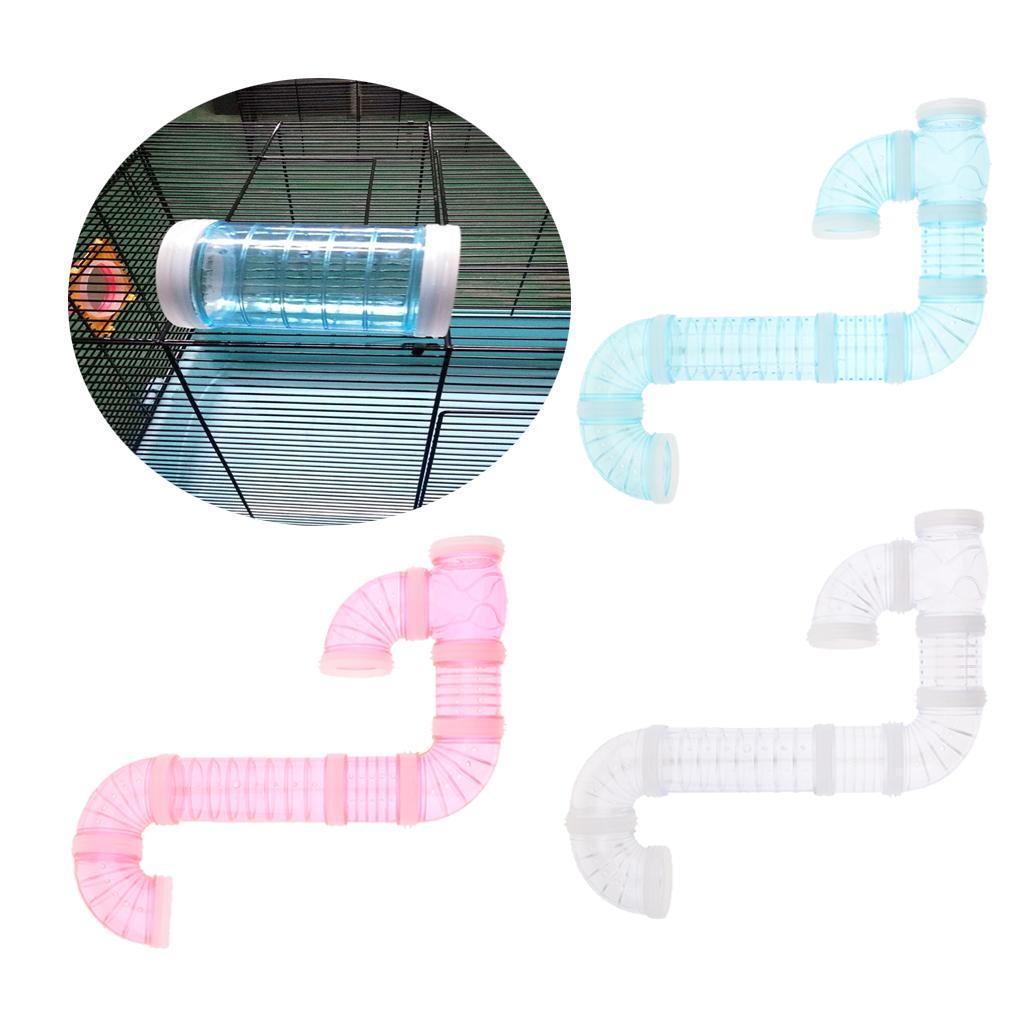 DIY Externally Connected Tunnel Tube Hamster Amusement Tube Toy for Small Pets